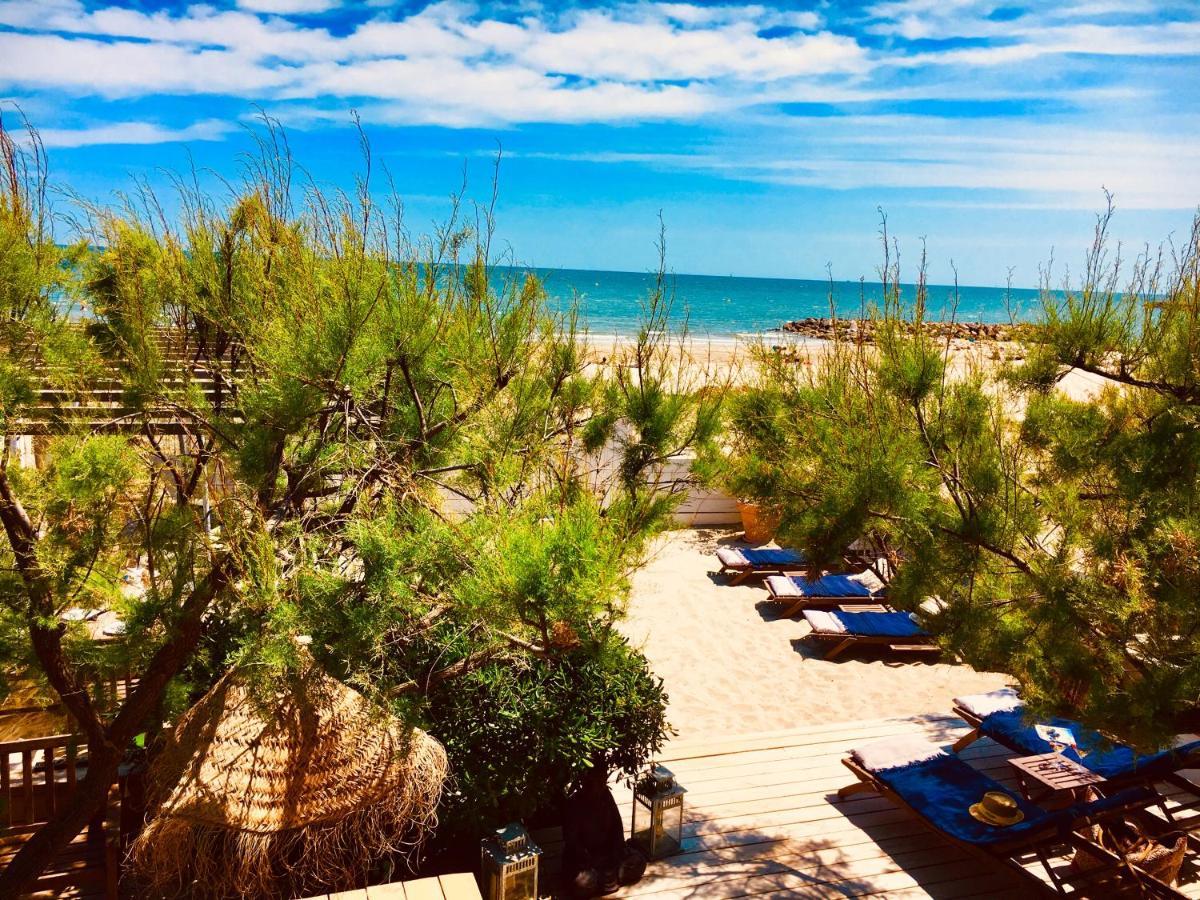 Mas Andalou Fabuleuse Premiere Ligne De Mer, Plage Privative Frontignan Zewnętrze zdjęcie