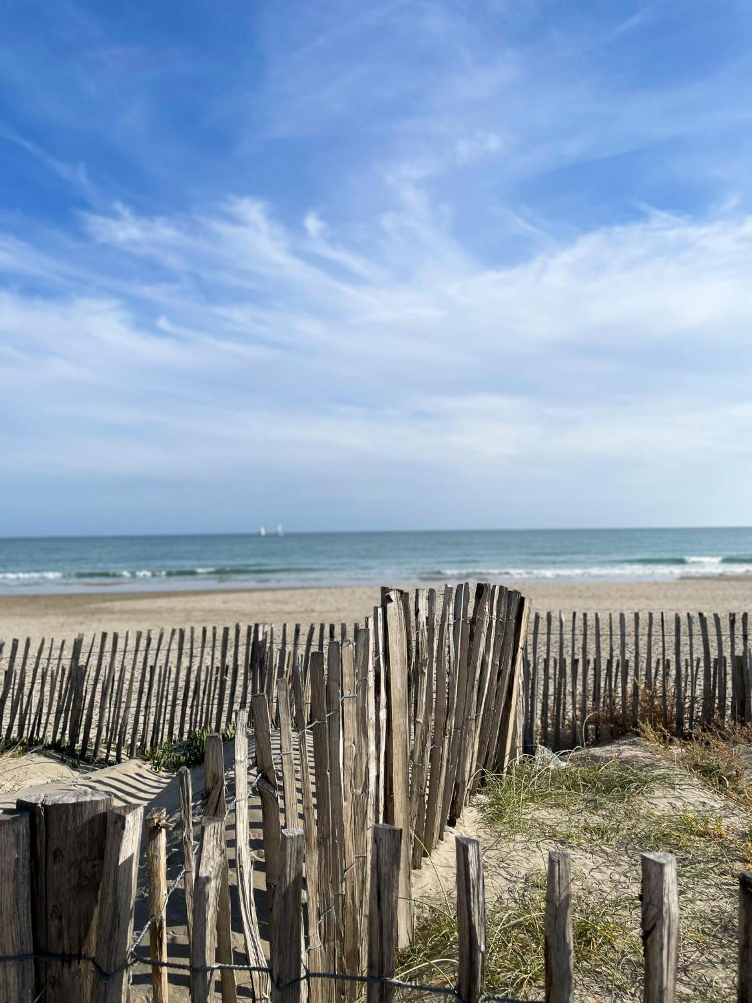 Mas Andalou Fabuleuse Premiere Ligne De Mer, Plage Privative Frontignan Zewnętrze zdjęcie